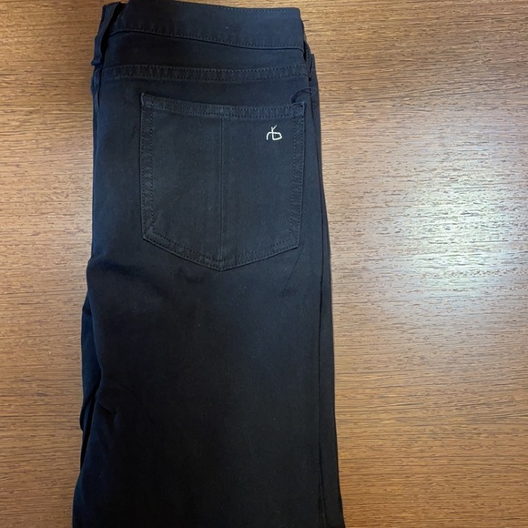 Rag&Bone slim skinny Jean in equestrian black. Size 29. - Picture 4 of 5